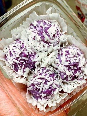 Ube balls