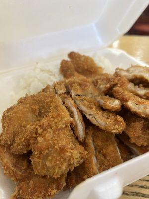 Chicken Katsu Plate Lunch