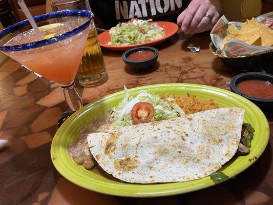 Sirloin Steak Fajita Quesadilla