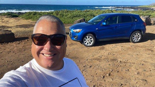 2015 Mitsubishi Outlander Sport.  Mahalo Jaxon!