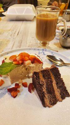 Tres Leches and Chipotle chocolate cake