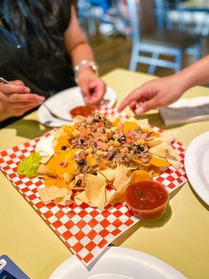 Kalua pig nachos