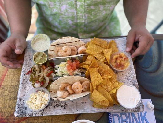 Shrimp Fajitas