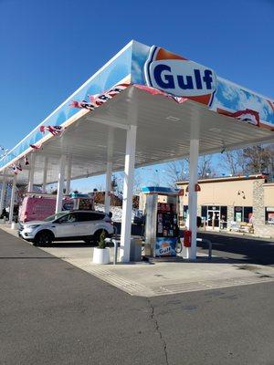 Gulf Gas Station