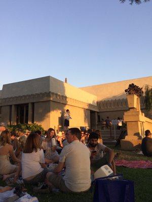 Hollyhock house tour is an additional charge