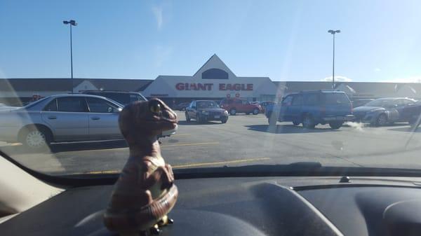 Bob the Raptor Says "I have been here for 2 hours and I haven't seen any Eagles."