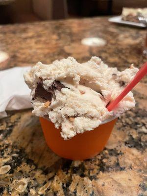 Peanut butter gelato