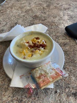 Baked potato soup