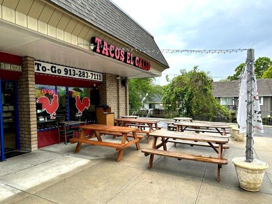 Restaurant Exterior and Patio