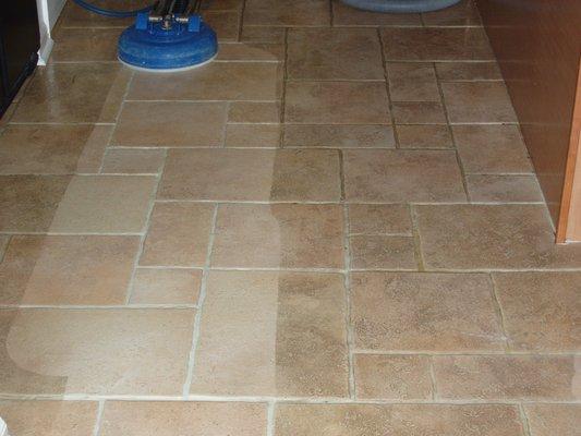 Tile and grout cleaning