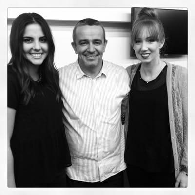 Stylists Lynelle and Britta at a Nick Arrojo class in Santa Monica.  Anyone remember him from What Not to Wear?