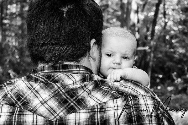 Father and son photoshoot