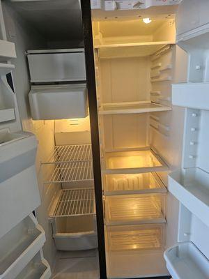 I received my refrigerator like this and it is pretty clean to me being the fact it is refurbished.