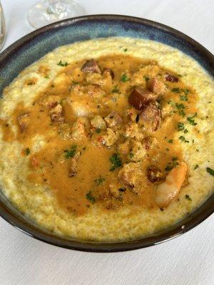 Seafood and grits