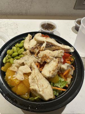 Chinese chicken salad w/out wontons