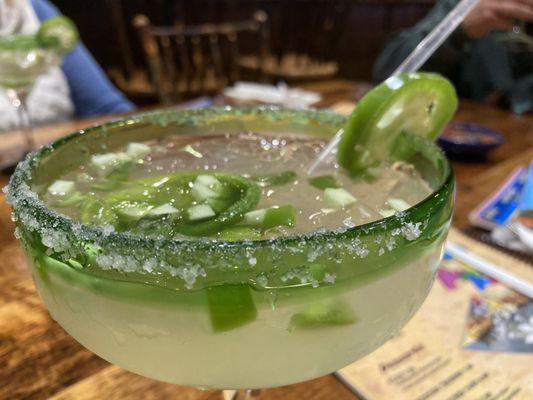 Spicy Jalapeno Margarita