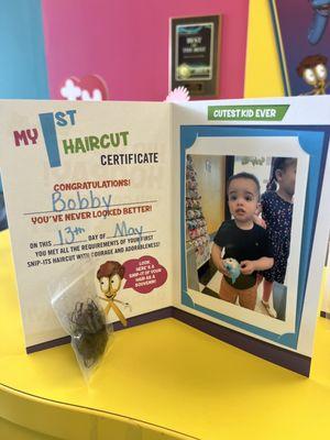 First haircut package