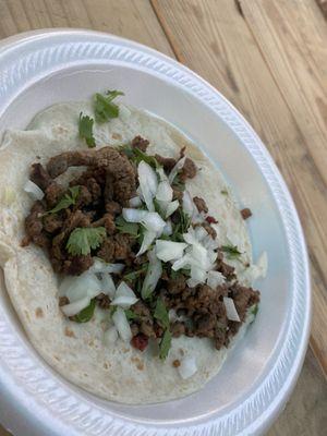 Taco de bistec