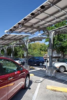 EV parking from the Austin Energy Electric Vehicles Program