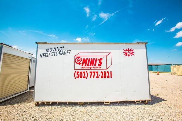 Go Minis offers 12, 16, and 20-foot portable storage containers, able to be delivered from one location to the next with ease.