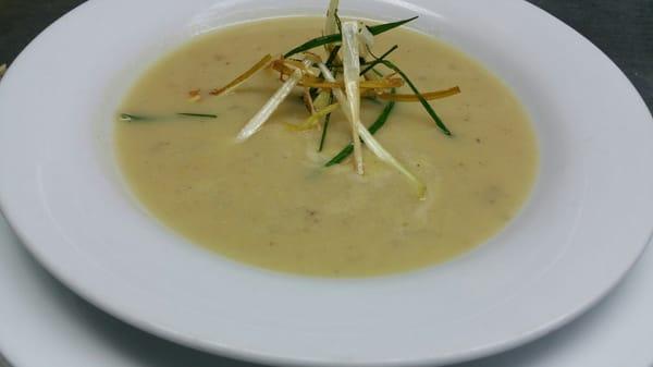 Potato leek soup