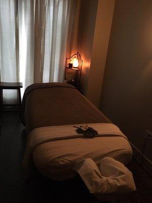 Massage room