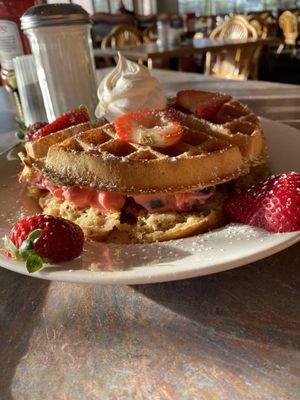 Stuffed waffle