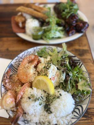 Garlic Shrimp and 808 Mix Plate