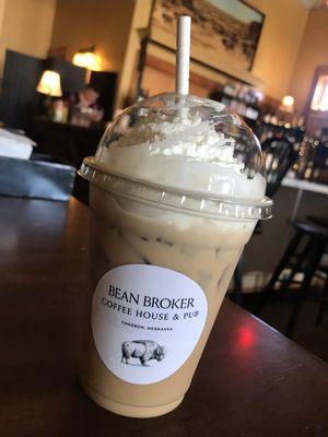 Amazing Irish Cream Iced Latte