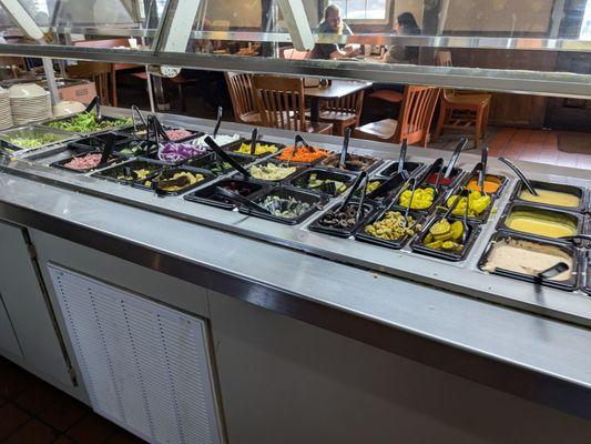 Great looking salad bar!