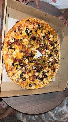 BBQ Kicker Pizza