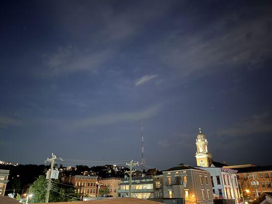 View from the rooftop