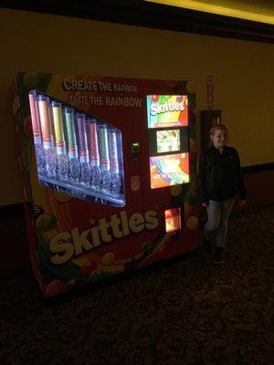 Omg..... a skittles machine!