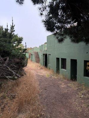 The former military battery installations that were pretty cool too.