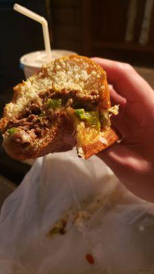 Philly Cheese Steak Sandwich