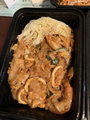 Seafood Drunken Noodle