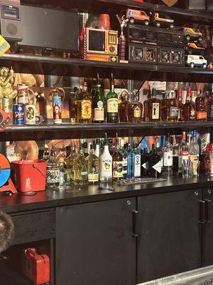 Part of the bar