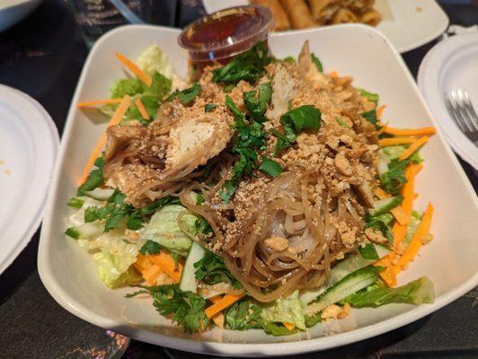 Thai Noodle Salad with tofu