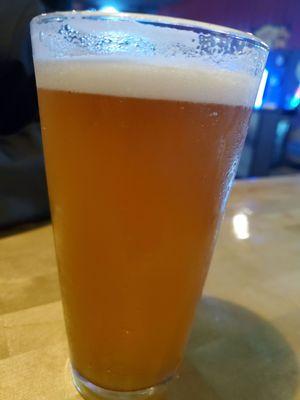 Enjoying the Tangerine (from Lost Coast Brewing) at Airport Tavern!