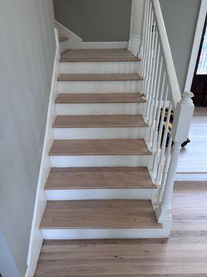 Refinish with Bona white