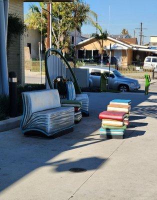 Books to sit on