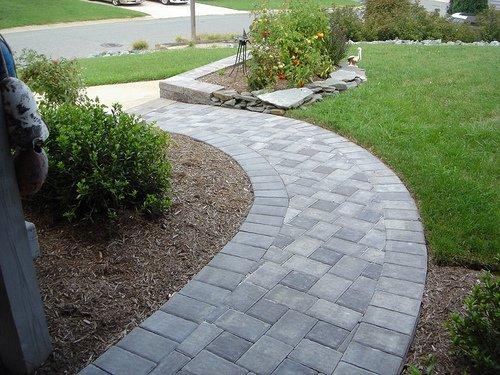 pavestone sidewalk