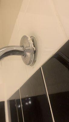 Broken shower