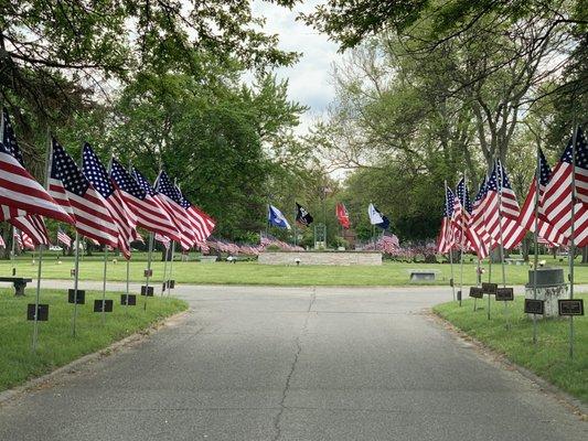 Honoring veterans