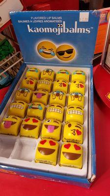 Emoji lip balms