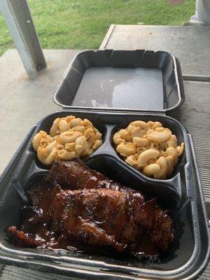 Brisket and Mac n cheese