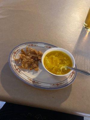 Egg drop soup