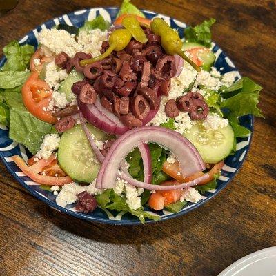 Large Greek Salad, fresh and delicious