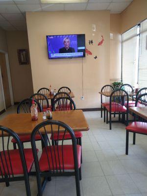 Dining area.