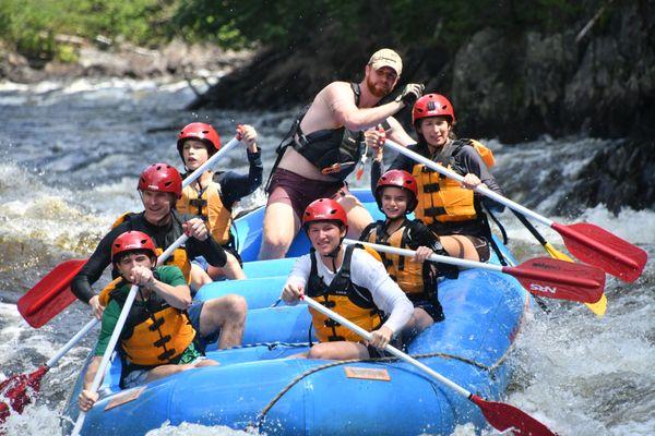 On the Kennebec!